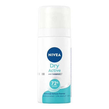 Nivea Dry Active Mini Travel Deodorant Spray Anti-Transpirant 35ml Nivea