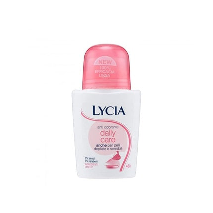 Daily Care Deodorant Roll On for Sensitive and Depilated Skin 50ml Lycia