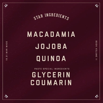 18.21 Man Made Book of Good Grooming Volume 11 Set Sweet Tobacco Coffret (Coffret) Homme