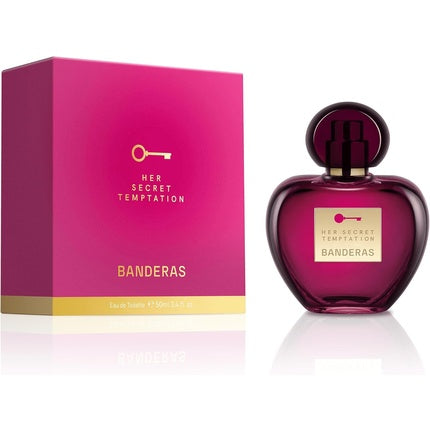 Banderas Her Secret Temptation Eau De Toilette for Women Antonio Banderas