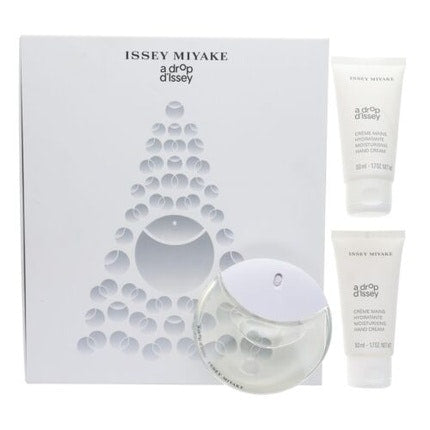 Issey Miyake A Drop D'issey Eau de Parfum 50ml Avec 2x50ml Hand Cream Set HER Issey Miyake