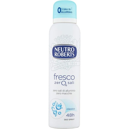 Neutro Roberts Fresco Blue Deodorant Spray 150ml Neutro Roberts