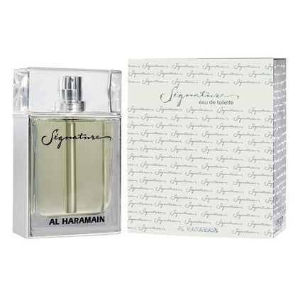 Al Haramain Signature Silver Unisex Eau de Toilette (EDT) Mixte 100ml