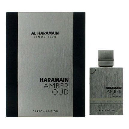 Al-Haramain Amber Oud Carbon Eau de parfum  Pour Homme 2.0 Fl oz, 1oz équivaut à 30ml Al-Haramain