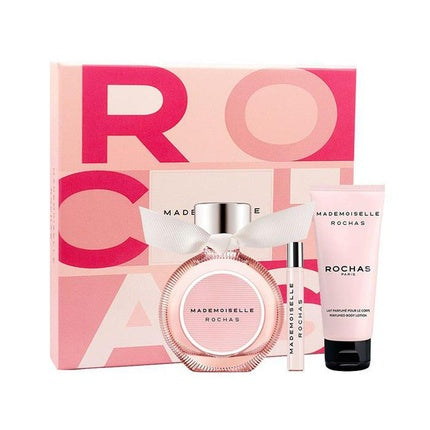 Rochas Mademoiselle Eau de Parfum 90ml with Body Lotion 100ml Rochas