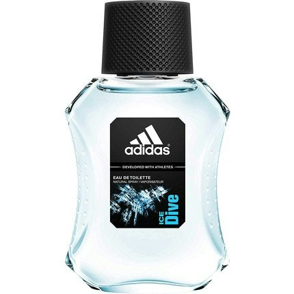 Adidas Ice Dive Eau de Toilette Woody Aromatic Fragrance Pour Homme 50ml adidas