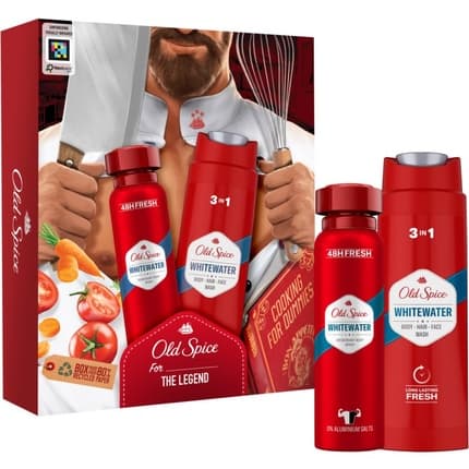 Old Spice Whitewater New Chef gift set pour homme