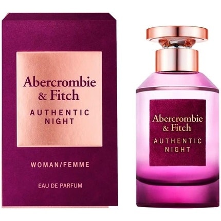 Authentic Night Abercrombie and Fitch pour femme  1.7oz, 1oz équivaut à 30ml Eau de parfum  Spray Abercrombie & Fitch