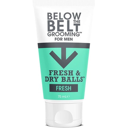 Below The Belt Grooming Fresh & Dry Balls Intimate Deodorant and Anti Chafing Cream for Men 75ml Below The Belt Grooming