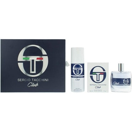 Sergio Tacchini Club Eau de Toilette 50ml and Perfumed Deodorant Spray 150ml Set Maison des fragrances