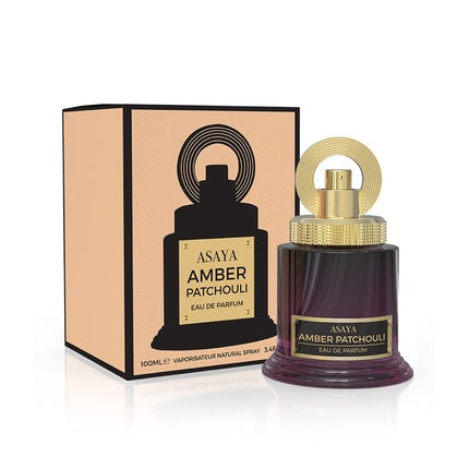 Asaya Amber Patchouli Eau De Parfum for Women 100ml 3.4 Fl.Oz Emper