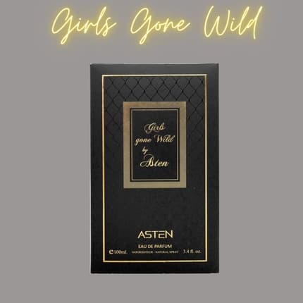 Asten Girls Gone Wild - Eau de Parfum (Eau de parfum ) 100ml 3.40oz with Osmanthus, Jasmine, Amber and Cedar Notes Luxurious Fragrance