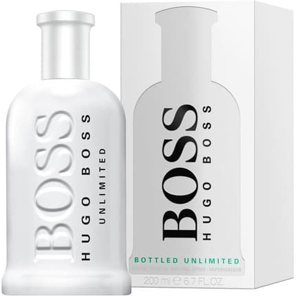 Hugo Boss Boss Bottled Unlimited with Cistus and Aromatic Energy Eau de Toilette 200ml pour homme