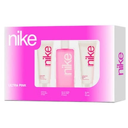 Nike Woman Ultra Pink Vaporizer Bath Gel Scented Body Lotion Eau de Toilette Femme 100 ml