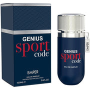 Emper Genius Sport Code Eau de Parfum (EDP) Homme 100ml