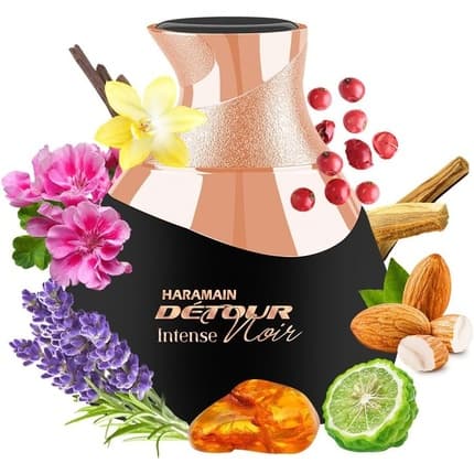 Al Haramain Detour Noir Intense Size Eau de Parfum (EDP) Mixte 100ml