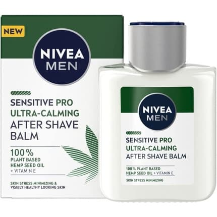 Nivea Sensitive Pro Ultra-Calming Aftershave Balm with Hemp Seed Oil 100ml pour homme