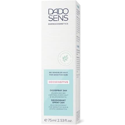 Dado Sens Deosensitive Deodorant 24H - Gentle Protection for Sensitive Skin without Aluminum Salts Déodorant (Déo) Mixte 75ml