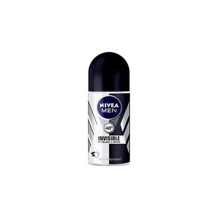 Nivea Black & White Invisible Original Rollon Déodorant (Déo) Homme 50ml