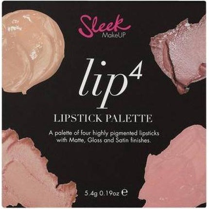 Sleek Lip4 Lip Palette - 858 Ballet