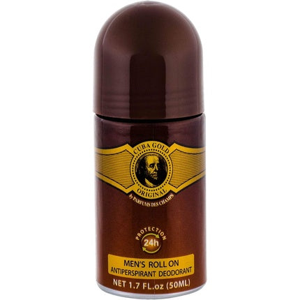 Cuba Gold Deodorant Roll-on 50ml for Men Cuba