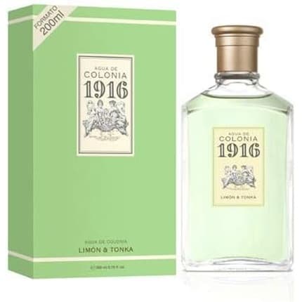 Myrurgia 1916 Lemon & Tonka Unisex Perfume Eau de Cologne (EDC) Mixte 200ml