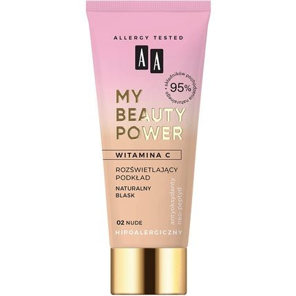 AA My Beauty Power Luminous Primer No. 02 Nude 30ml - Maison des fragrances