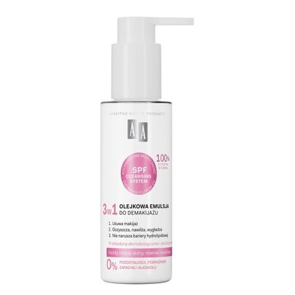 Aapure Derma Oil Emulsion For Makeup Removal 3 In 1 150ml - Maison des fragrances