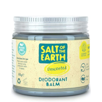 Salt of the Earth Natural Unscented Deodorant Balm 60g Salt Of The Earth