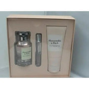 Abercrombie & Fitch Authentic 3.4 EDP Spray + 6.7 BL + Mini (HB Set) for Women - Maison des fragrances