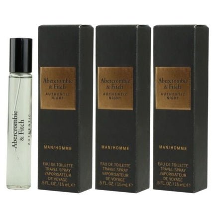 Abercrombie & Fitch Authentic Night Man Eau de Toilette EDT 15ml - Maison des fragrances