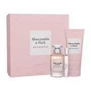 Abercrombie & Fitch Authentic Woman Set - Eau De Parfum 100 Ml, Miniature Eau De Parfum 15 Ml, Body Lotion 200 Ml - Maison des fragrances