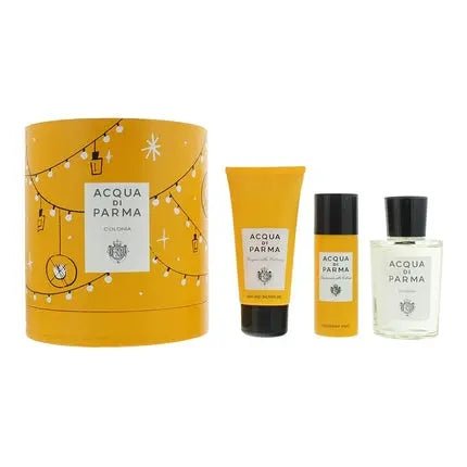 Acqua Di Parma Colonia Unisex 3-Piece Set 2.53 Fl Oz - Maison des fragrances