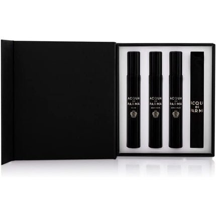 Acqua di Parma Holiday Exclusives Signature Trio Black 3*7ml - Maison des fragrances