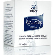 Acuaiss Eyelid Cleansing Wipes with Hyaluronic Acid, Aloe Vera, and Bisabolol - Maison des fragrances