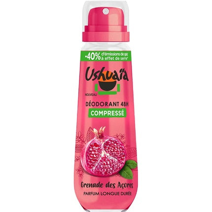 Ushuaïa Compressed Deodorant 48h Pomegranate Ushuaia