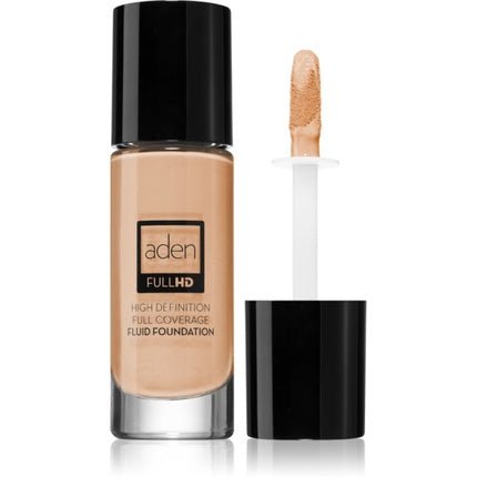 Aden Cosmetics Full HD Fluid Foundation - 03 Beige, 20 ml - Maison des fragrances
