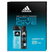Adidas Ice Dive Deodorant Spray 150 Ml And Shower Gel 250 Ml - Maison des fragrances