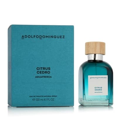 Adolfo Dominguez Agua Fresca Citrus Cedro Eau de Toilette (EDT) Mixte 120ml - Maison des fragrances