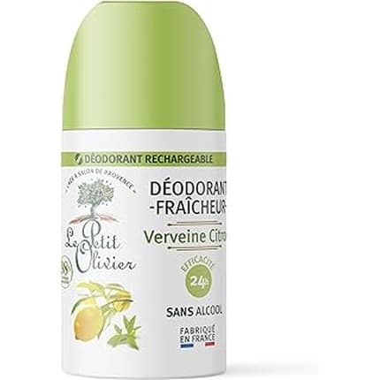Le Petit Olivier Deodorant Freshness - Verbena Lemon - Skin Friendly Déodorant (Déo) Mixte 50ml