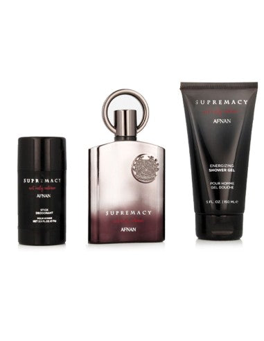 Afnan Supremacy Not Only Intense Extrait de Parfum 100 ml + ASB 150 ml + SG 150 ml (homme)