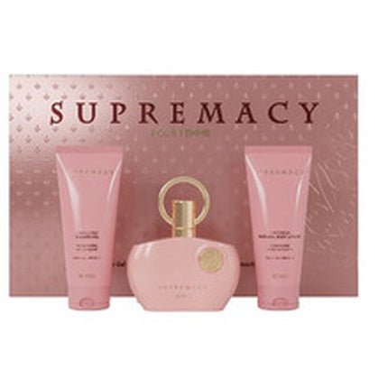 Afnan Supremacy Pink Set With Shower Gel And Body Lotion Coffret (Coffret) Mixte 100ml - Maison des fragrances