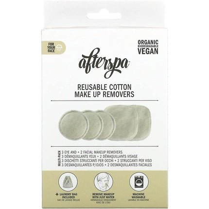 AfterSpa Beauty Reusable Cotton Makeup Removers My Spa at Home - Maison des fragrances