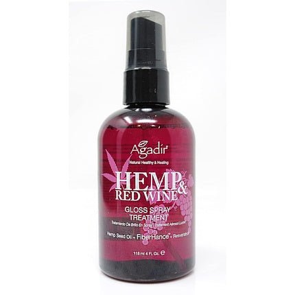 Agadir Hemp & Red Wine Gloss Spray Treatment 4 Fl. Oz - Maison des fragrances
