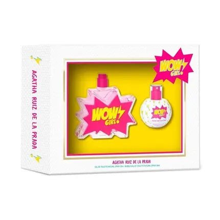 Agatha Ruiz de la Prada Perfume Wow Girl Cologne 50 Vapo + Bubble Cologne 30Vp - Maison des fragrances