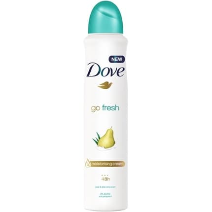 Dove pear and aloe vera anti -person anti -person deodorant aerosol 250ml