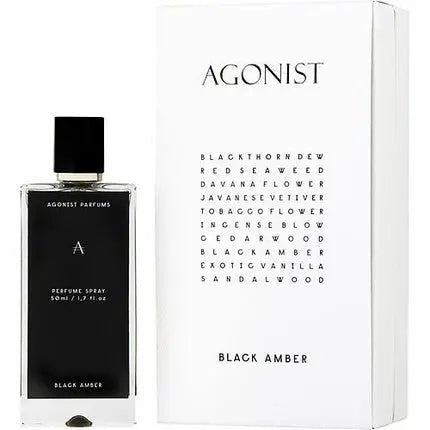 Agonist Black Amber By Agonist - Eau de Parfum Spray 1.7 Oz - Maison des fragrances