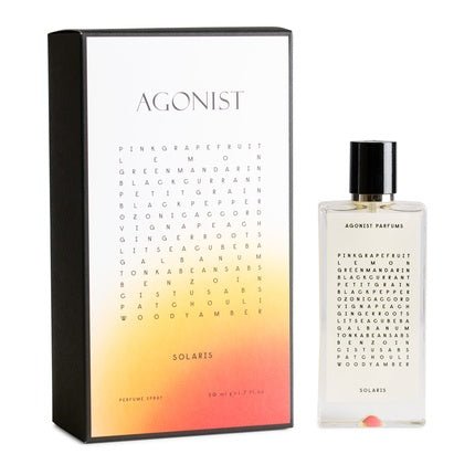 Agonist Solaris Perfume Spray 50 Milliliters - Maison des fragrances