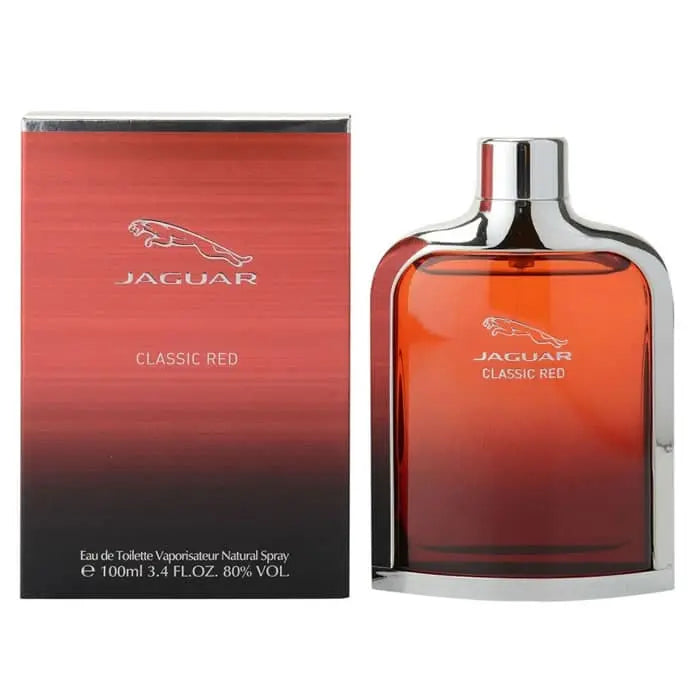 aguar Classic Red Eau de Toilette Natural Spray 100ml Jaguar