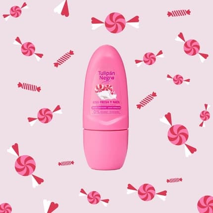 Tulipan TULIPÁN Antiperspirant Roll-On Strawberry and Cream Déodorant (Déo) Mixte 50ml
